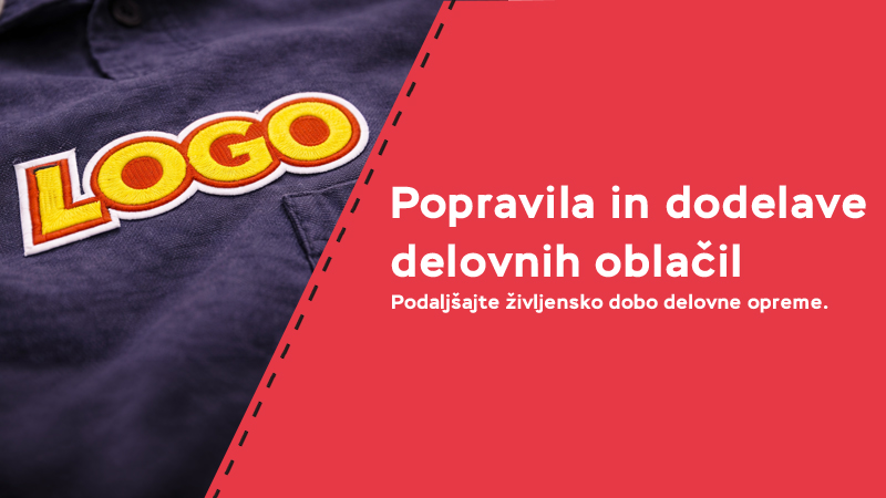 Popravila in dodelave delovnih oblačil 