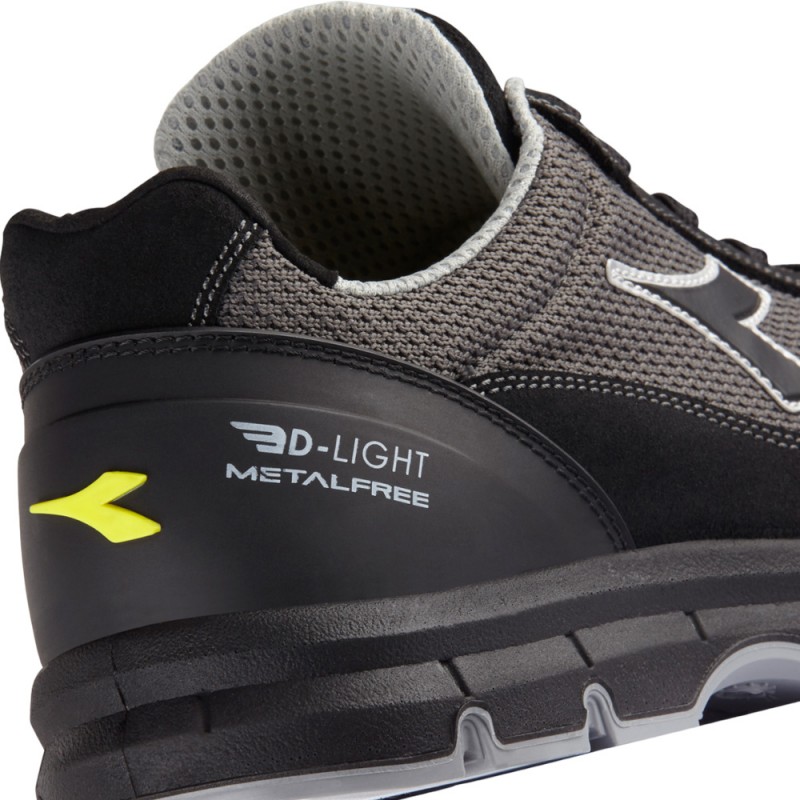 Diadora RUN TEXT LOW MET FREE S1PL FO SR ESD 701.179897, Delovna obutev, Nizki delovni čevlji, Ženski delovni čevlji, S1 / S1P, ESD