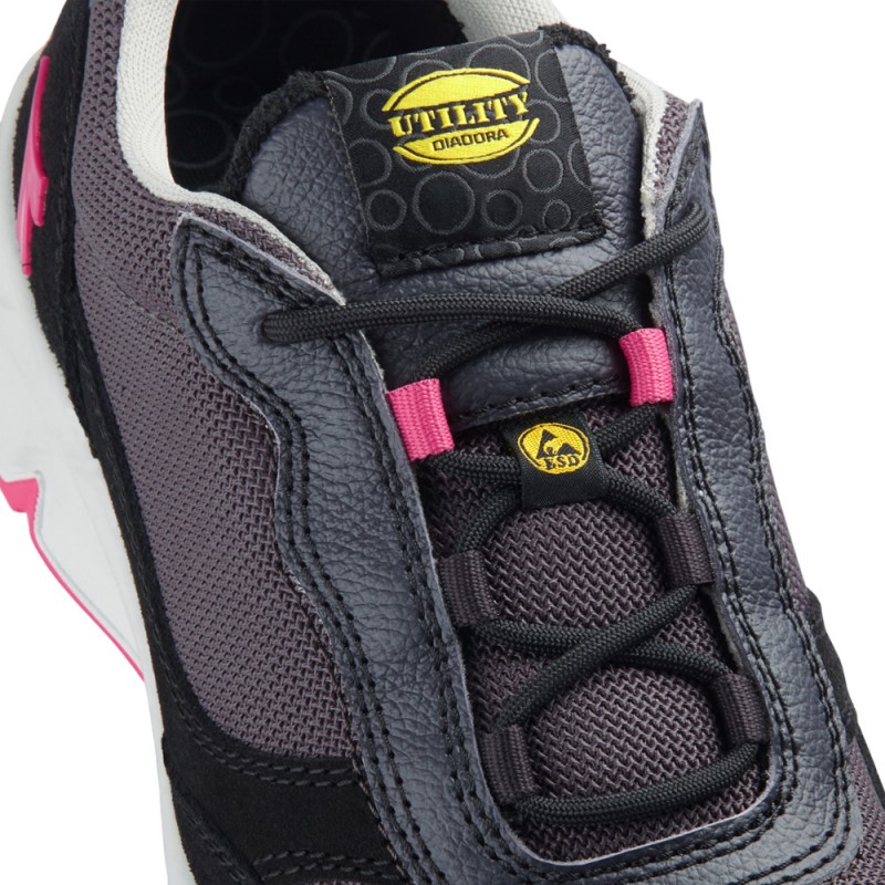 Diadora ATHENA TEXT LOW S1PL FO SR ESD 701.179903, Delovna obutev, Nizki delovni čevlji, Ženski delovni čevlji, S1 / S1P, ESD
