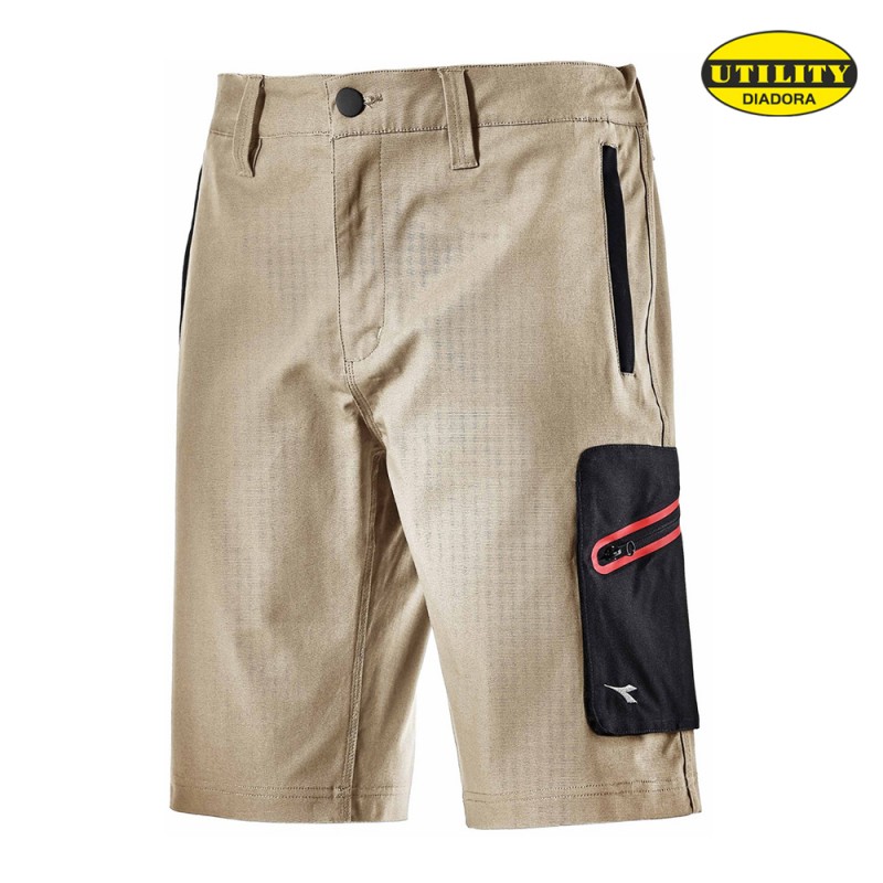 Diadora BERMUDA STRETCH 702.170018, Delovna oblačila, Delovne kratke hlače