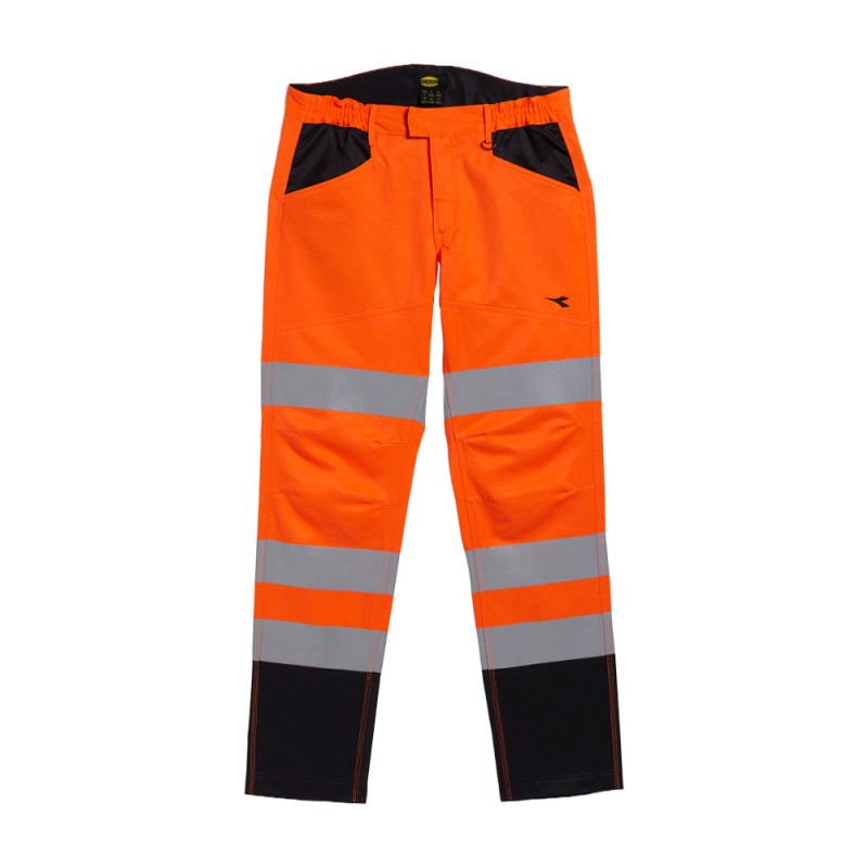 Diadora HV EN 20471-2013 2 702.176235, Delovna oblačila, Dobrovidna delovna oblačila, Dobrovidne delovne hlače, Dobrovidne delovne hlače do pasu