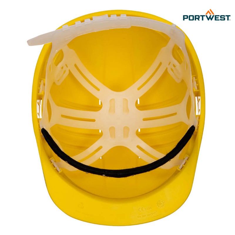 Portwest varnostna čelada Expertline z drsno sponko PS60, Zaščita glave, Zaščitne čelade in vizirji, Zaščitne čelade