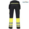 Portwest dobrovidne delovne hlače DX445 DX4 Hi-Vis razred 1, Dobrovidna delovna oblačila, Dobrovidne delovne hlače, Dobrovidne delovne hlače do pasu