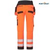 Portwest dobrovidne delovne hlače DX454 DX4 Hi-Vis Craft, Dobrovidna delovna oblačila, Dobrovidne delovne hlače, Dobrovidne delovne hlače do pasu