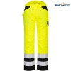 Portwest dobrovidne delovne hlače PW241 PW2 Hi-Vis, Dobrovidna delovna oblačila, Dobrovidne delovne hlače, Dobrovidne delovne hlače do pasu