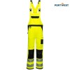 Portwest dobrovidne delovne hlače PW344 Hi-Vis, Dobrovidna delovna oblačila, Dobrovidne delovne hlače, Dobrovidne delovne hlače z naramnicami