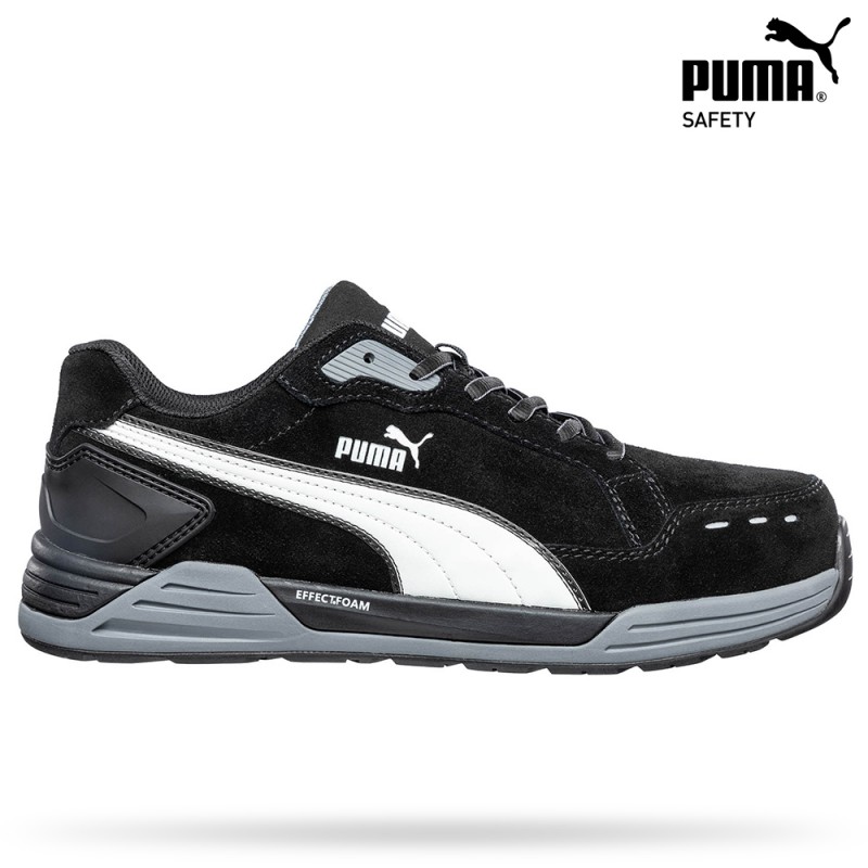 Puma 64.463 / 64.461 / 64.465 AIRTWIST BLACK LOW S3 ESD HRO SRC, Delovna obutev, Nizki delovni čevlji, S3, ESD