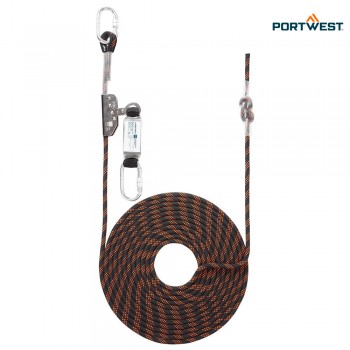 Portwest 10m vodena zaščita za zaustavitev padca z vrvjo FP90