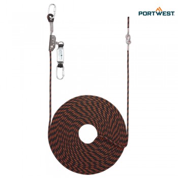 Portwest 20m vodena zaščita za zaustavitev padca z vrvjo FP92