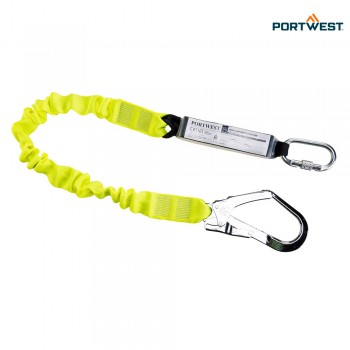 Portwest enojna elastična varovalna vrv 1,8m z absorberjem energije FP53