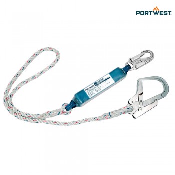 Portwest samostojna varnostna vrv z blažilcem udarcev 1,8 m FP23