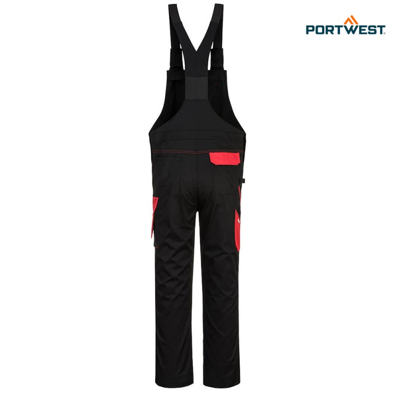 Portwest delovne hlače z naramnicami PW243 - PW2, Delovna oblačila, Delovne hlače z naramnicami