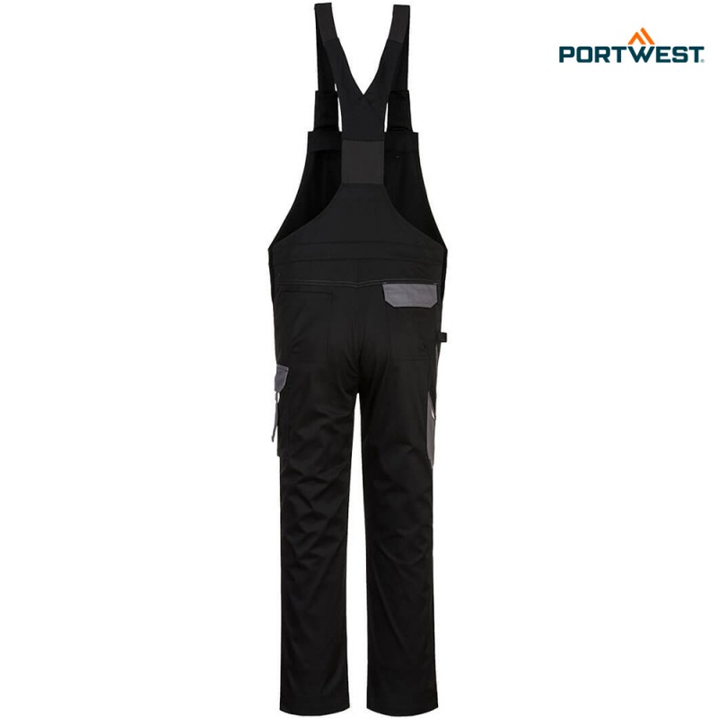 Portwest delovne hlače z naramnicami PW243 - PW2, Delovna oblačila, Delovne hlače z naramnicami