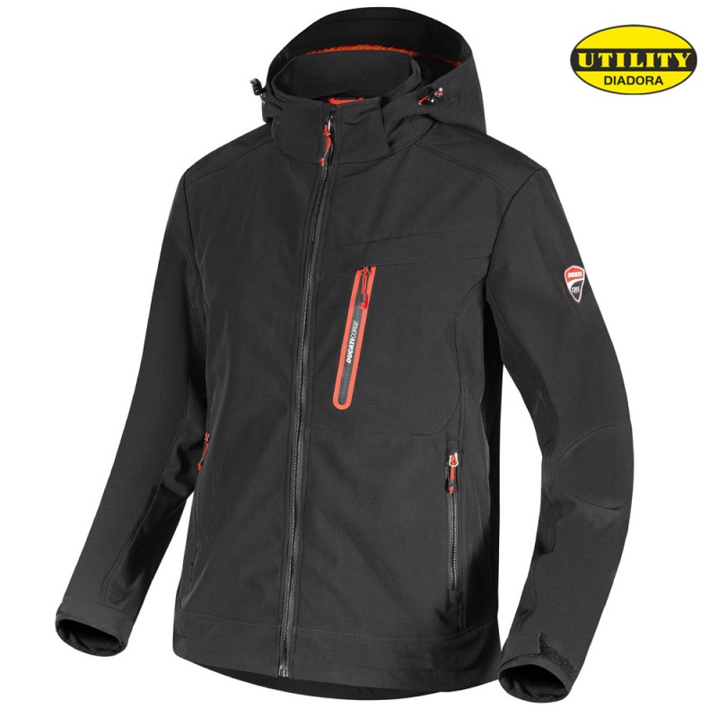 Diadora SOFTSHELL DUCATI 702.180073, Delovna oblačila, Delovne jakne in bunde
