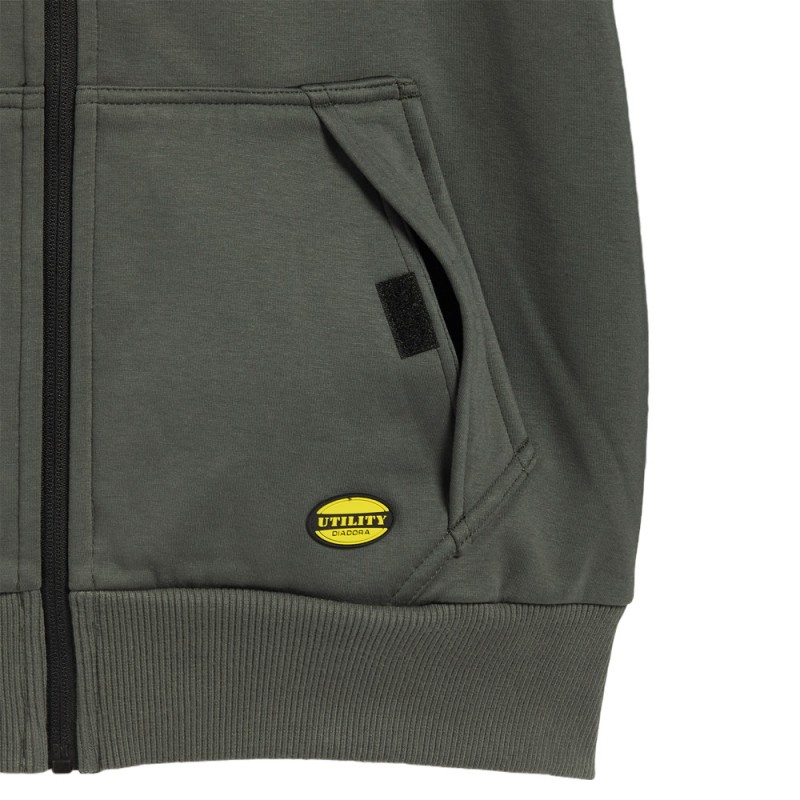 Diadora MEMBRANE HOODIE FZ 702.173555 Diadora MEMBRANE HOODIE FZ 702.173555, Delovna oblačila, Delovne jope in flisi