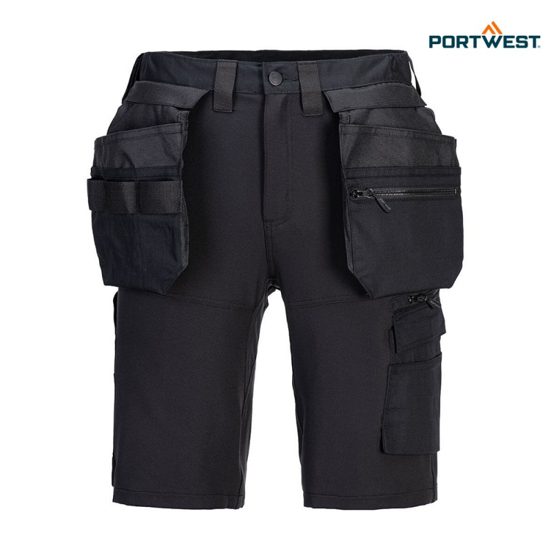 Portwest DX451 - z visečimi žepi Craft DX4, Delovna oblačila, Delovne kratke hlače, Delovne hlače