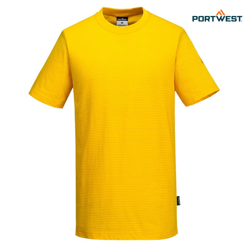Portwest delovna ESD majica AS20 antistatična, Delovna oblačila, Delovne majice s kratkimi rokavi, Delovne majice
