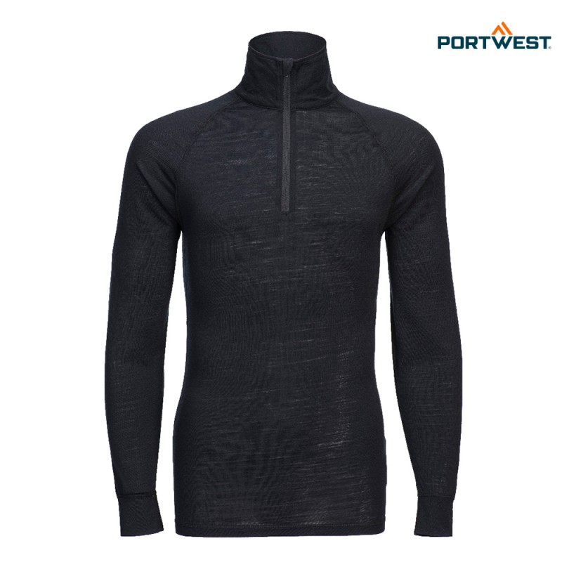 Portwest termo majica iz merino volne B184, Delovna oblačila, Delovne majice, Termo majice