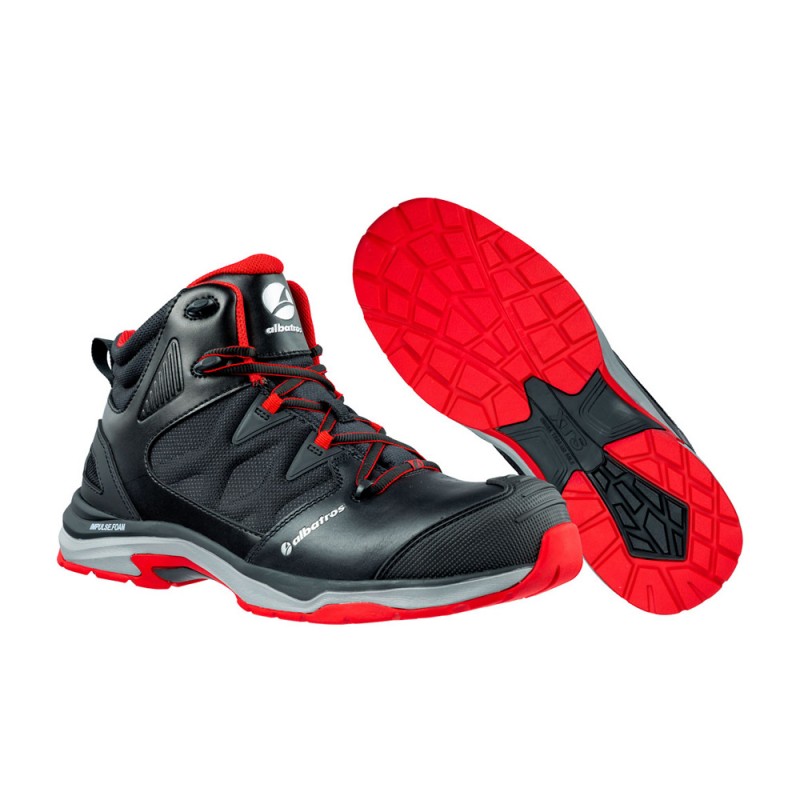Albatros 63.620 ULTRATRAIL BLACK MID S3 ESD HRO SRC, Delovna obutev, Visoki delovni čevlji, S3