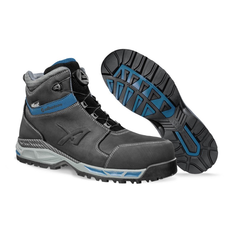 Albatros 63.850 TOFANE BLACK QL CTX MID S3 WR ESD HRO SRC, Delovna obutev, Visoki delovni čevlji, S3, ESD