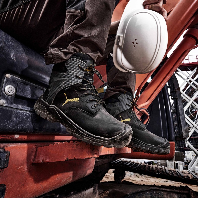 Puma 63.087 BORNEO MT MID S3 WR M AN CI HI HRO SRC, Delovna obutev, Visoki delovni čevlji, S3