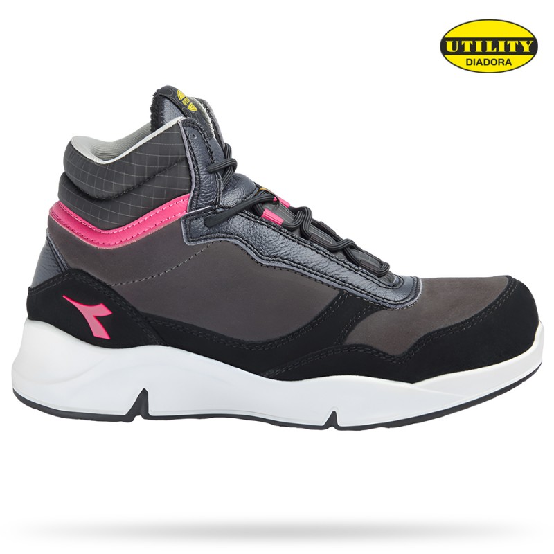 Diadora ATHENA MID S3L FO SR ESD 701.179901, Delovna obutev, Visoki delovni čevlji, Ženski delovni čevlji, S3, ESD