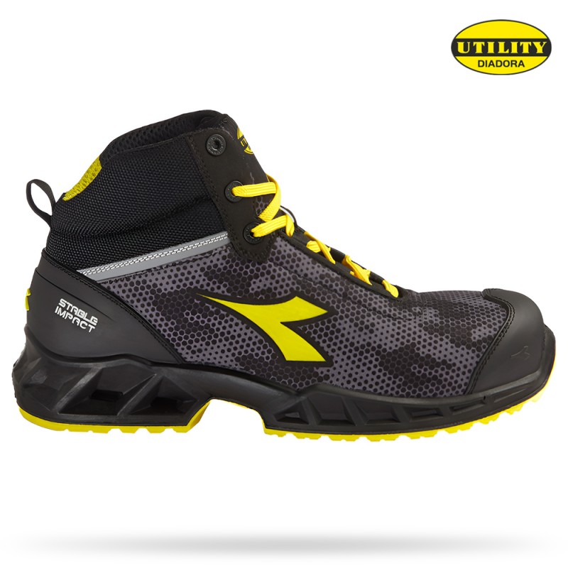 Diadora SHARK STABLE IMPACT MID S3 SRC ESD 701.177669, Delovna obutev, Visoki delovni čevlji, Ženski delovni čevlji, S3, ESD