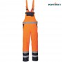 Portwest zimske dobrovidne delovne hlače S489 Hi-Vis