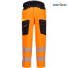 Portwest dobrovidne delovne hlače DX453 DX4 Hi-Vis, Dobrovidna delovna oblačila, Dobrovidne delovne hlače, Dobrovidne delovne hlače do pasu