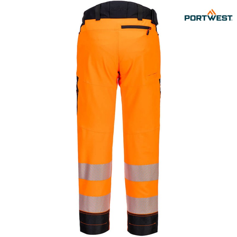 Portwest dobrovidne delovne hlače DX453 DX4 Hi-Vis, Dobrovidna delovna oblačila, Dobrovidne delovne hlače, Dobrovidne delovne hlače do pasu