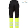 Portwest dobrovidne delovne hlače DX457 DX4 Hi-Vis, Dobrovidna delovna oblačila, Dobrovidne delovne hlače, Dobrovidne delovne hlače do pasu