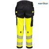 Portwest dobrovidne delovne hlače EV442 Hi-Vis razred 1, Dobrovidna delovna oblačila, Dobrovidne delovne hlače, Dobrovidne delovne hlače do pasu