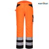 Portwest dobrovidne delovne hlače PW241 PW2 Hi-Vis, Dobrovidna delovna oblačila, Dobrovidne delovne hlače, Dobrovidne delovne hlače do pasu