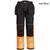 Portwest dobrovidne delovne hlače PW307 PW3 Hi-Vis razred 1, Dobrovidna delovna oblačila, Dobrovidne delovne hlače, Dobrovidne delovne hlače do pasu