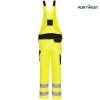 Portwest dobrovidne delovne hlače PW244 Hi-Vis PW2, Dobrovidna delovna oblačila, Dobrovidne delovne hlače, Dobrovidne delovne hlače z naramnicami