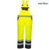 Portwest dobrovidne dežne delovne hlače S488 Hi-Vis, Dobrovidna delovna oblačila, Dobrovidne delovne hlače, Dobrovidne dežne hlače