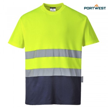 Portwest dobrovidna delovna majica S173 Hi-Vis
