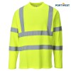 Portwest dobrovidna delovna majica S278 Hi-Vis, Dobrovidna delovna oblačila, Dobrovidne delovne majice, Dobrovidne majice z dolgimi rokavi