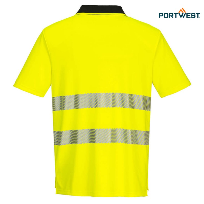 Portwest dobrovidna delovna polo majica DX412 Hi-Vis DX4, Dobrovidna delovna oblačila, Dobrovidne delovne majice, Dobrovidne polo majice