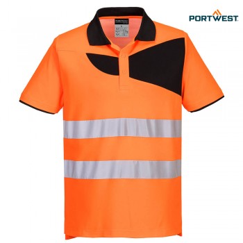 Portwest dobrovidna delovna polo majica PW212 Hi-Vis PW2