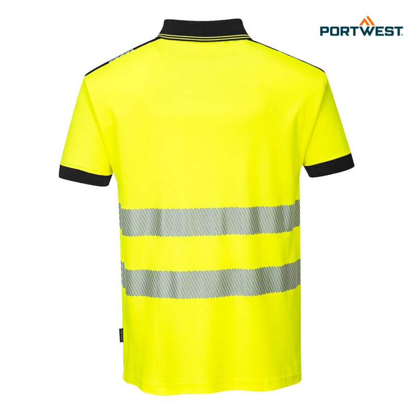 Portwest dobrovidna delovna polo majica T180 PW3 Hi-Vis, Dobrovidna delovna oblačila, Dobrovidne delovne majice, Dobrovidne polo majice