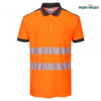 Portwest dobrovidna delovna polo majica T180 PW3 Hi-Vis