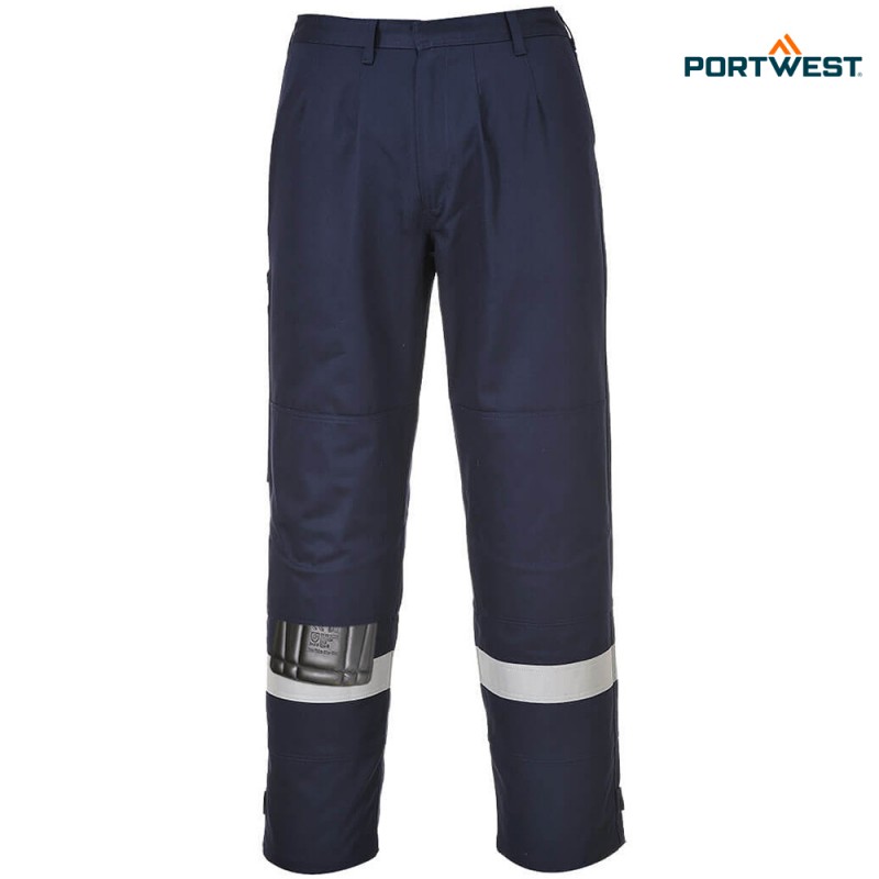 Portwest multinorm delovne hlače Bizflame Plus FR26, Multinorm delovna oblačila, Multinorm delovne hlače, Multinorm delovne hlače do pasu