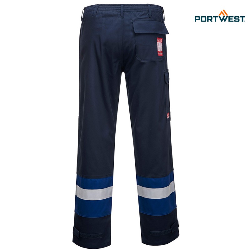 Portwest multinorm delovne hlače Bizflame Plus FR56, Multinorm delovna oblačila, Multinorm delovne hlače, Multinorm delovne hlače do pasu