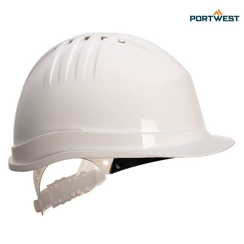 Portwest varnostna čelada Expertline z drsno sponko PS60, Zaščita glave, Zaščitne čelade in vizirji, Zaščitne čelade